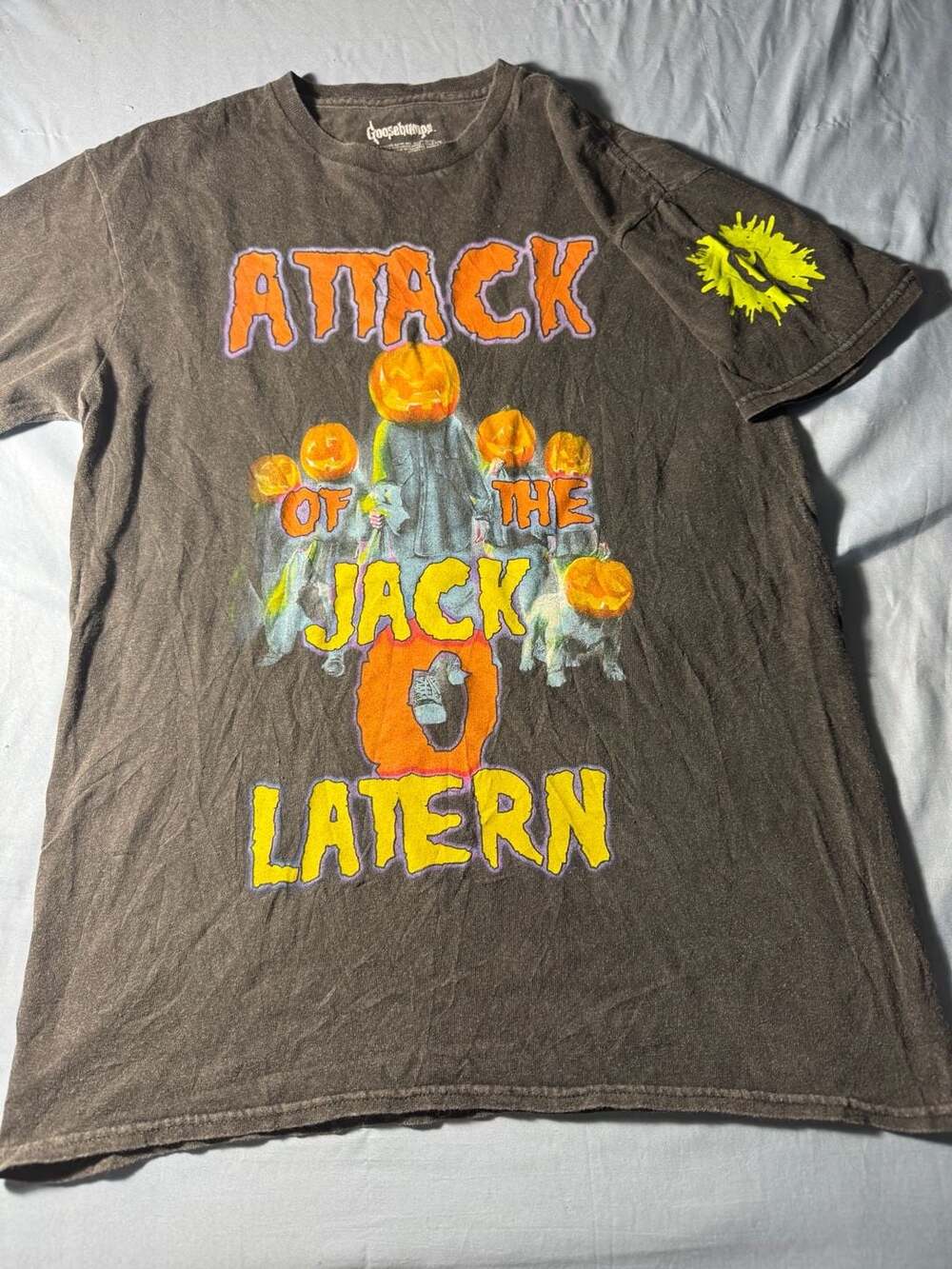 Goosebumps Attack Of The Jack O Lantern Size S T-Shirt